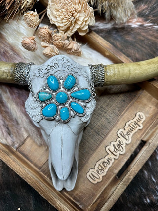 Aspen Turquoise Natural Stone Necklace
