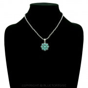Daisy Opal Turquoise Necklace