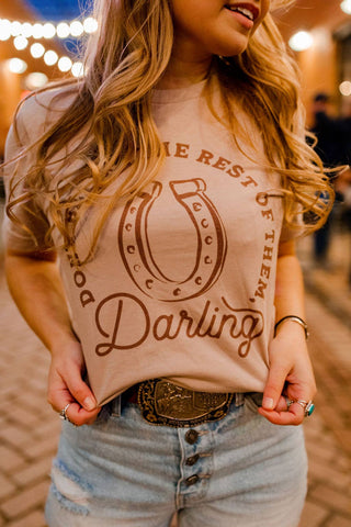 Sutton Don't Be Like the Rest Darling Western Graphic Tee