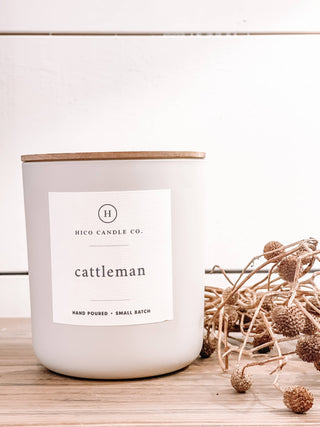 Cattleman Candle 12 oz.